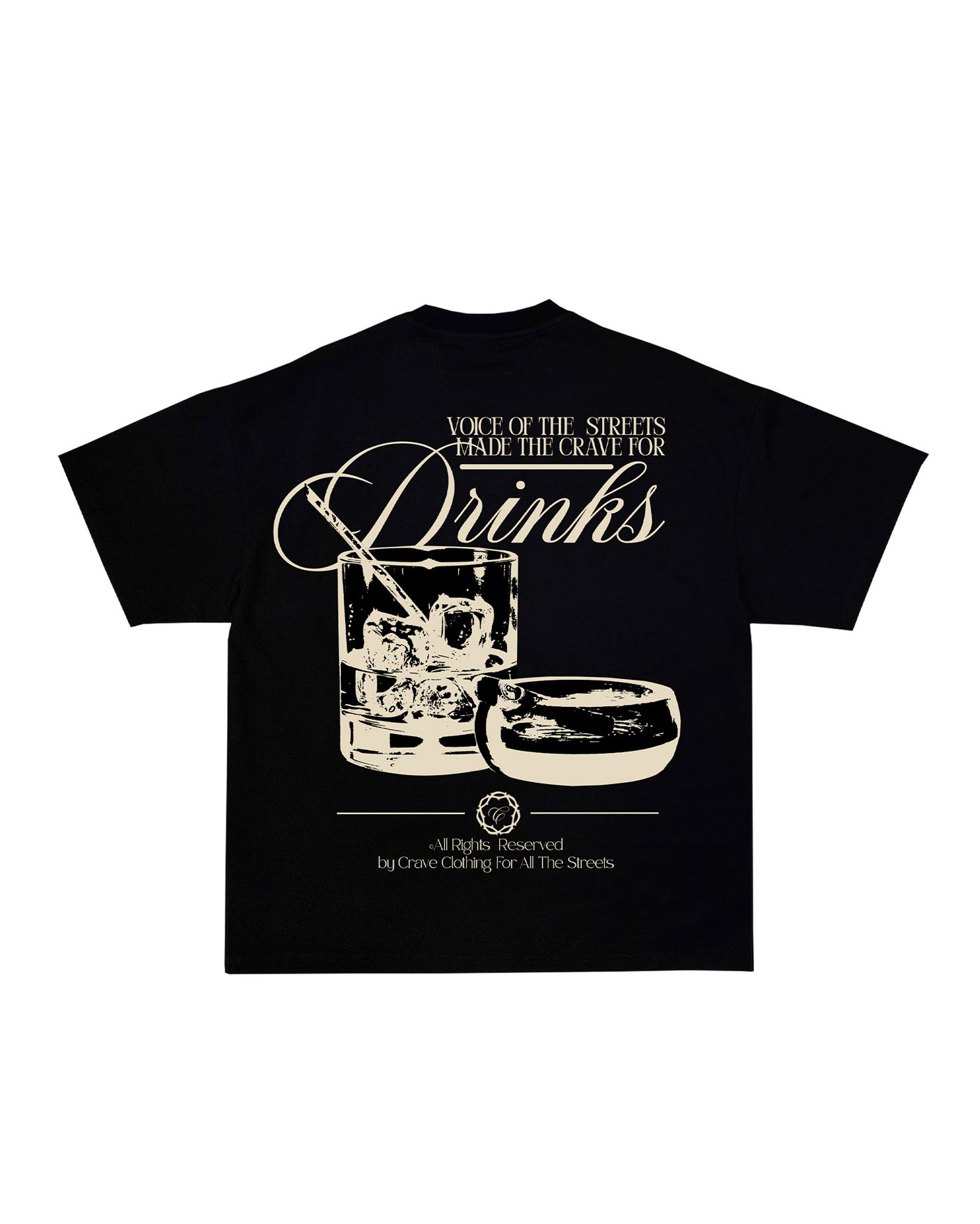 Vots Black Tshirt Back
